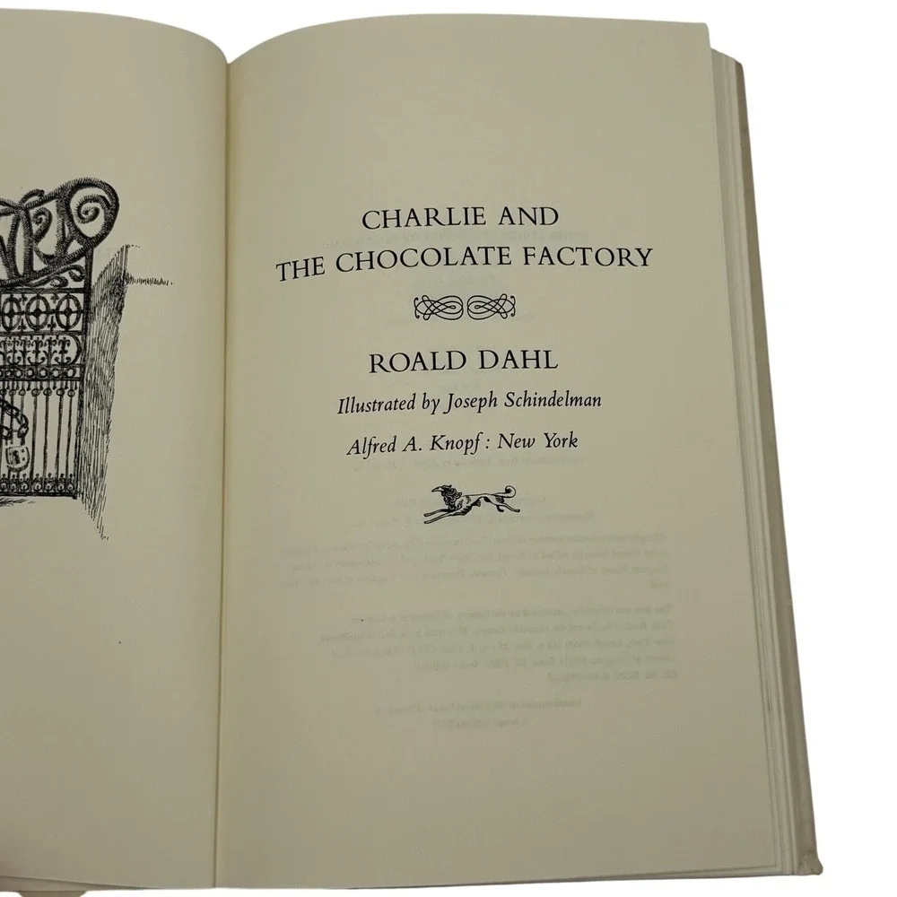 Charlie and The Chocolate Factory-Revised Edition 1973 Roald Dahl-VG-Willy Wonka